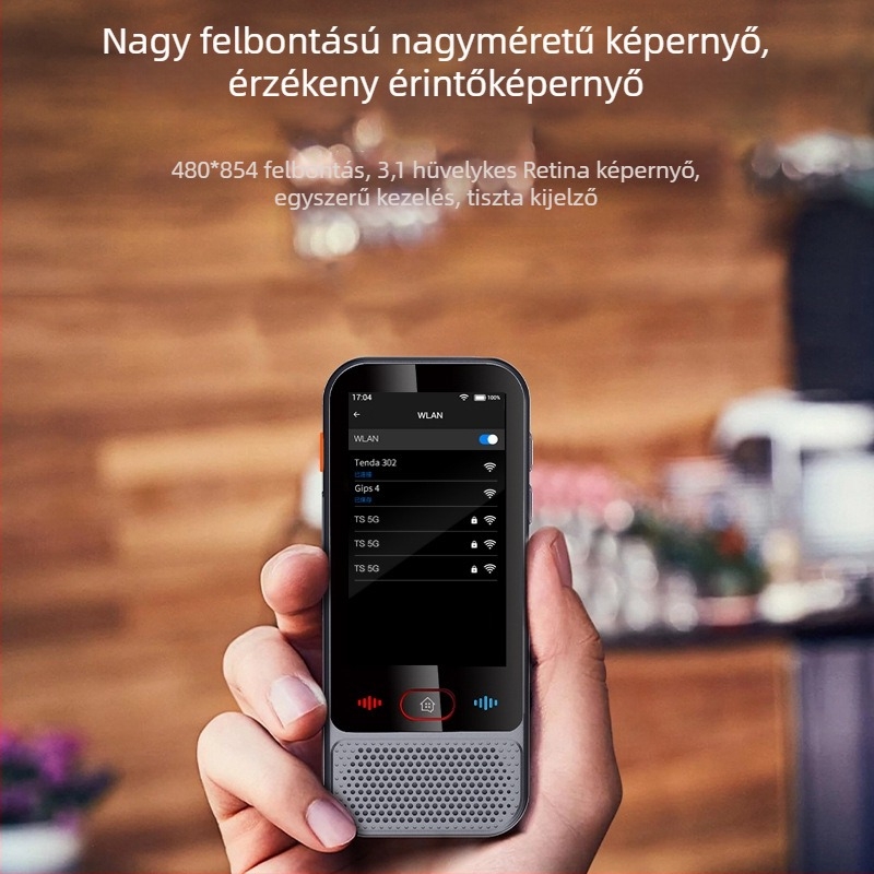 M30 Hordozható intelligens hangfordító offline fordítással arab és orosz nyelvre, egyidejű tolmácsolás utazáshoz és üzleti célokra