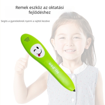 Gyerekeknek olvasó toll – korai oktatás és kognitív fejlődés, interaktív tanulási eszköz 4–6 éveseknek