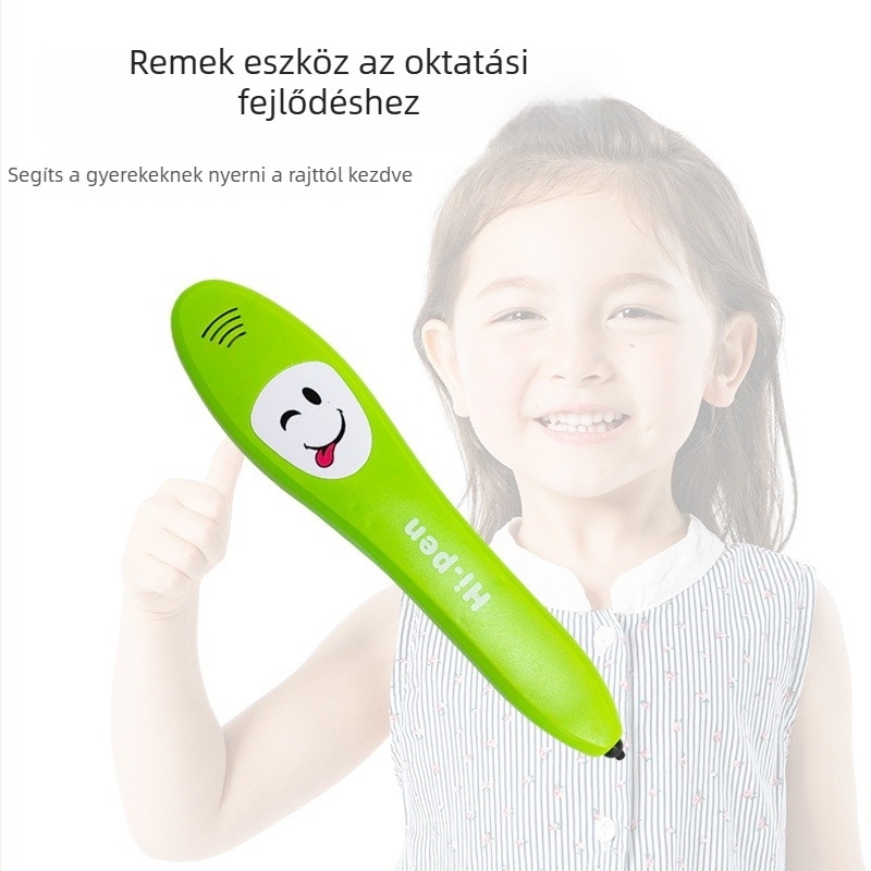Gyerekeknek olvasó toll – korai oktatás és kognitív fejlődés, interaktív tanulási eszköz 4–6 éveseknek
