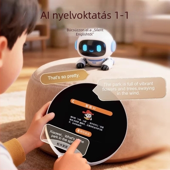 AI időgazdálkodó robot, intelligens ébresztőóra, interaktív beszélgető játék, gyerekeknek meséket tanító oktatógép, mini tanulási eszköz