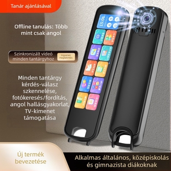 PalmBeauty Minden tantárgyhoz való intelligens fotóolvasó toll offline angol szótárral és fordítással általános és középiskolások számára – tanulási eszköz