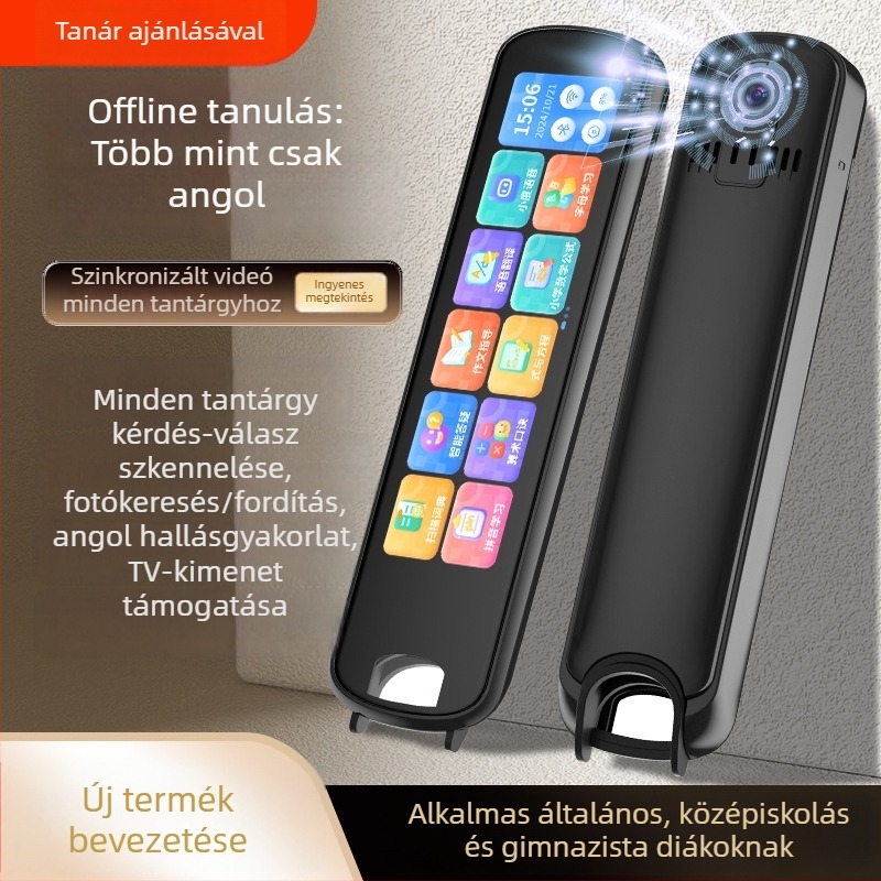 PalmBeauty Minden tantárgyhoz való intelligens fotóolvasó toll offline angol szótárral és fordítással általános és középiskolások számára – tanulási eszköz