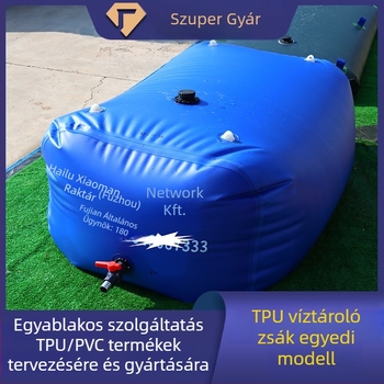 Személyre szabott TPU víztároló tasak, élelmiszer-minőségű TPU ivóvíz puha ballon