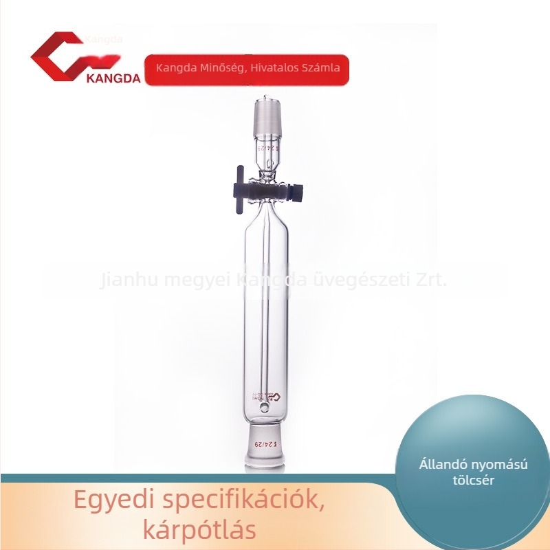 PTFE állandó nyomású tölcsér, 250 ml