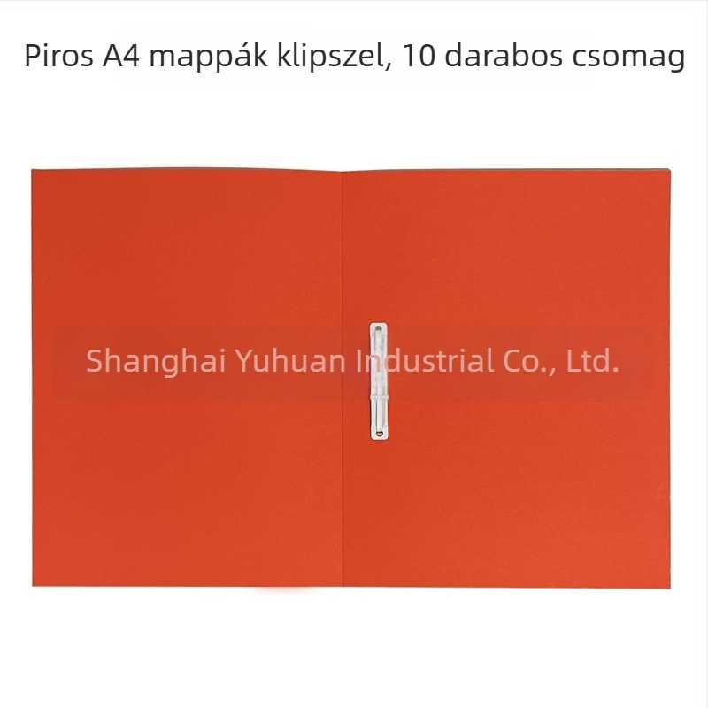 A4-es papírkötésű mappa karton borítóval, FC mappa, egyoldalas mappa, F4 méret