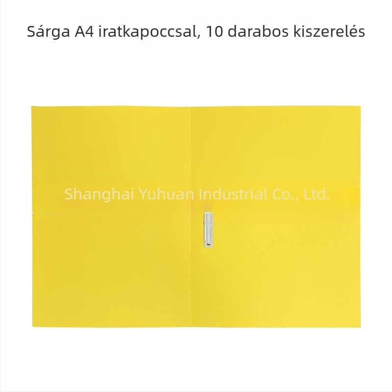 A4-es papírkötésű mappa karton borítóval, FC mappa, egyoldalas mappa, F4 méret