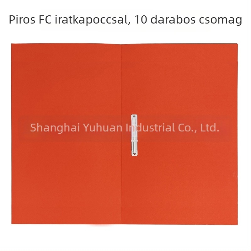A4-es papírkötésű mappa karton borítóval, FC mappa, egyoldalas mappa, F4 méret