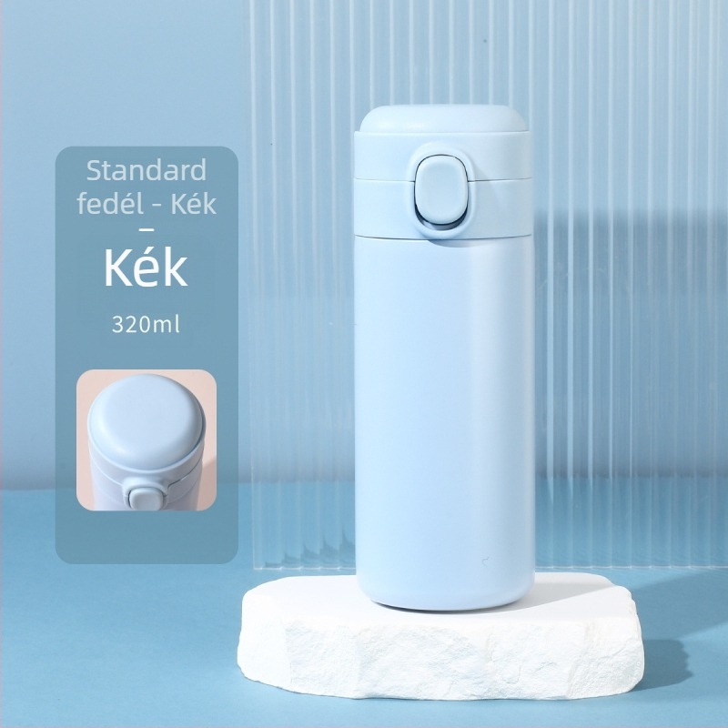 Pea Cup női diákoknak — 304 rozsdamentes acél vákuum termosz, cserélhető akkumulátor és intelligens szigetelés