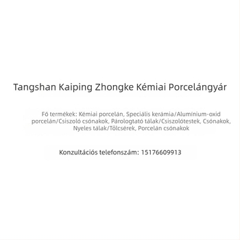 Kerámiából készült Büchner tölcsér, 80 mm, laboratóriumi szűréshez