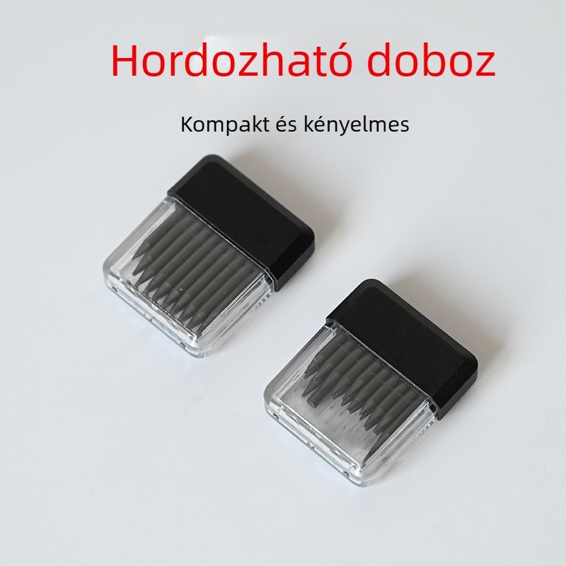 2,0 mm körző grafitmag – rozsdamentes acél refill, 3-in-1, körök rajzolásához, diákok és vizsgák a tervezésben