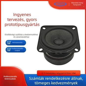 2,75 colos teljes tartományú hangfal, 4Ω/8Ω, 10W Bluetooth hangszerhangszóró