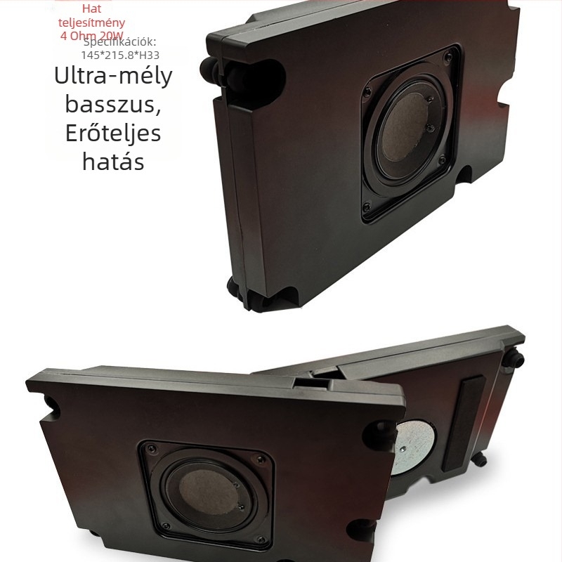 Ultra vékony, mindent egyben televíziós oktatási és reklám eszköz Bluetooth hangszóróval és mélynyomóval