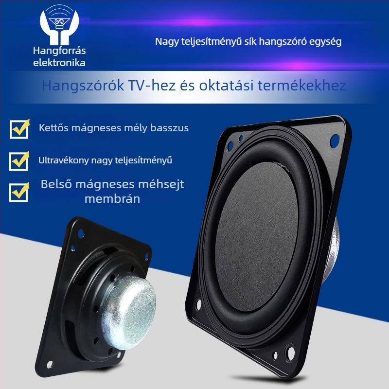 70 négyzetes méhsejt-paneles hangfal TV-hez és oktatási eszközökhöz, modell F70704-25N21