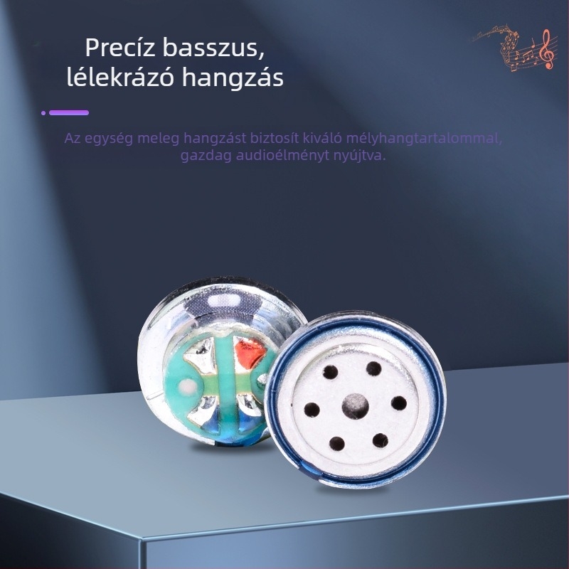 Light Singman 8 mm méretű alacsony frekvenciájú in-ear Bluetooth fülhallgató, modell 2403-08A