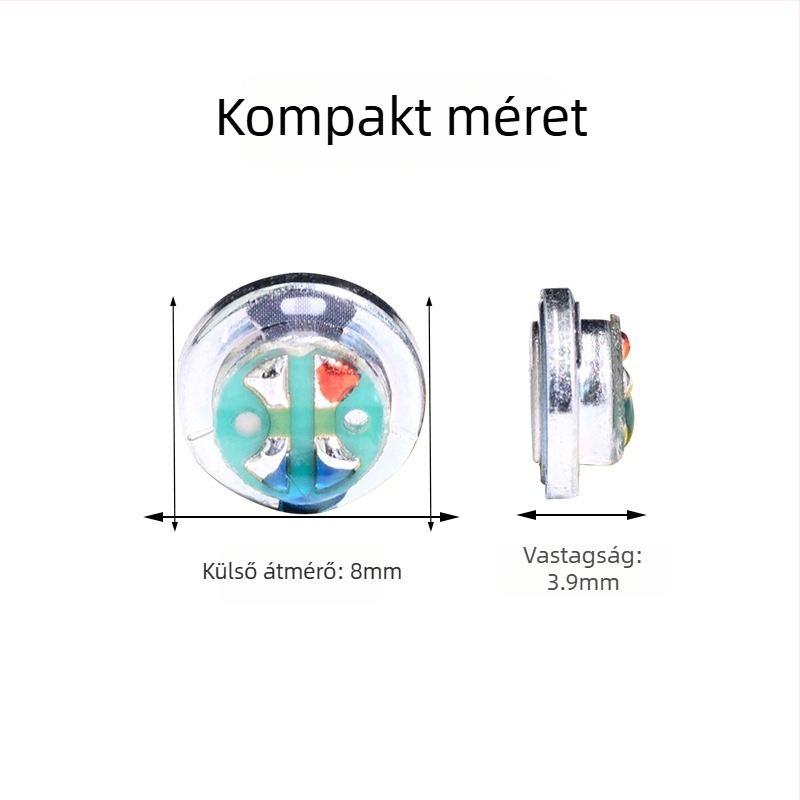 Light Singman 8 mm méretű alacsony frekvenciájú in-ear Bluetooth fülhallgató, modell 2403-08A