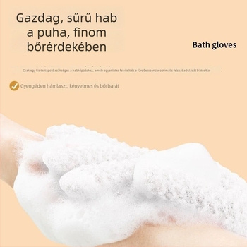 La Mira Többfunkciós fürdőkesztyűk hámlasztáshoz és tisztításhoz – testradírozó eszköz