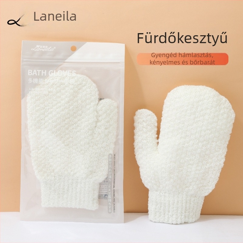 La Mira Többfunkciós fürdőkesztyűk hámlasztáshoz és tisztításhoz – testradírozó eszköz