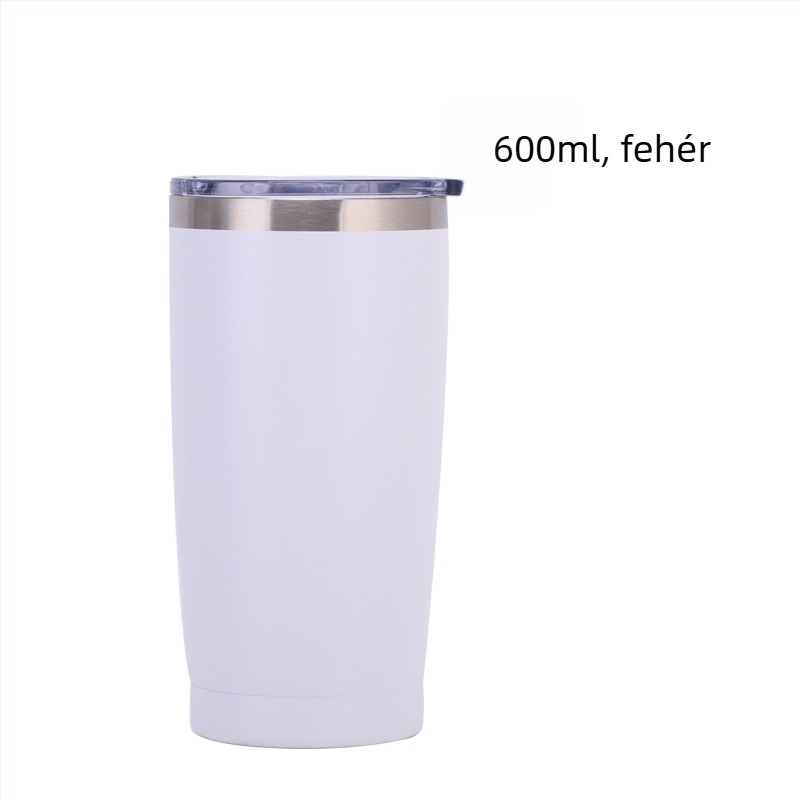 20oz szigetelt autó pohár – rozsdamentes acél belső 304, külső 201, spray bevonattal