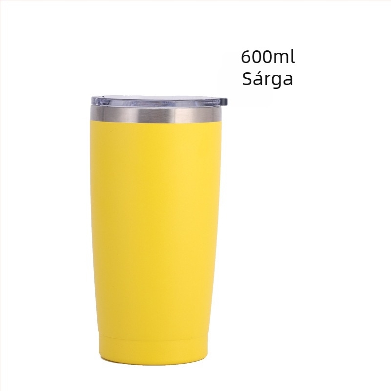 20oz szigetelt autó pohár – rozsdamentes acél belső 304, külső 201, spray bevonattal