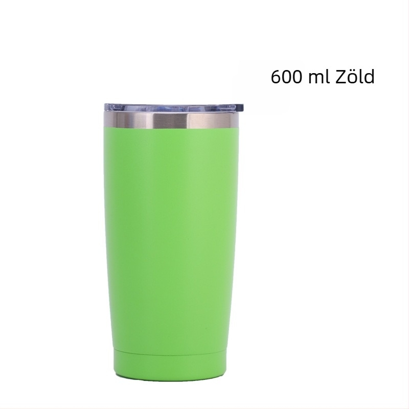 20oz szigetelt autó pohár – rozsdamentes acél belső 304, külső 201, spray bevonattal