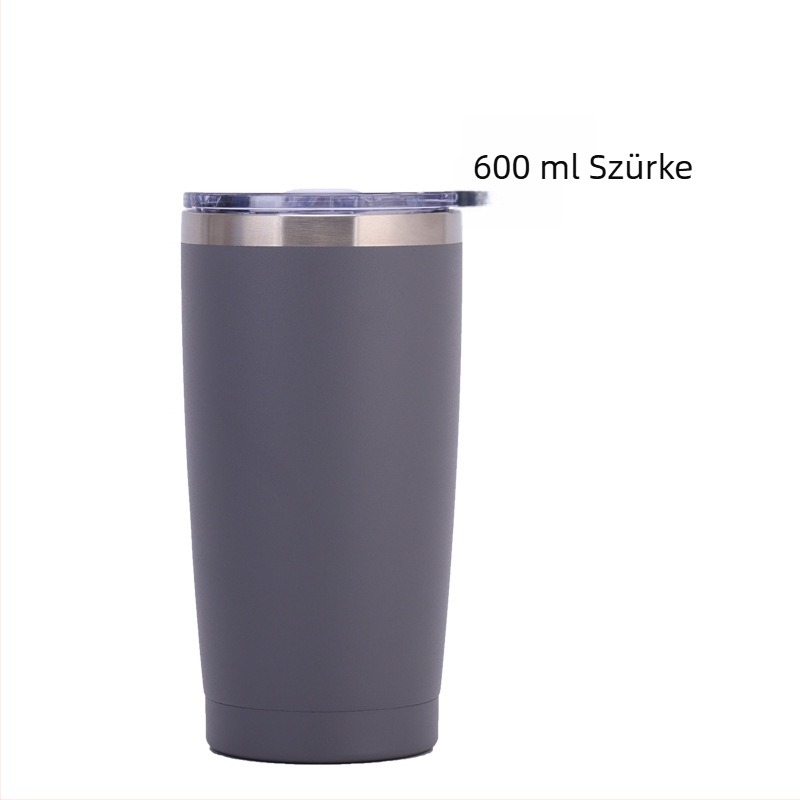 20oz szigetelt autó pohár – rozsdamentes acél belső 304, külső 201, spray bevonattal