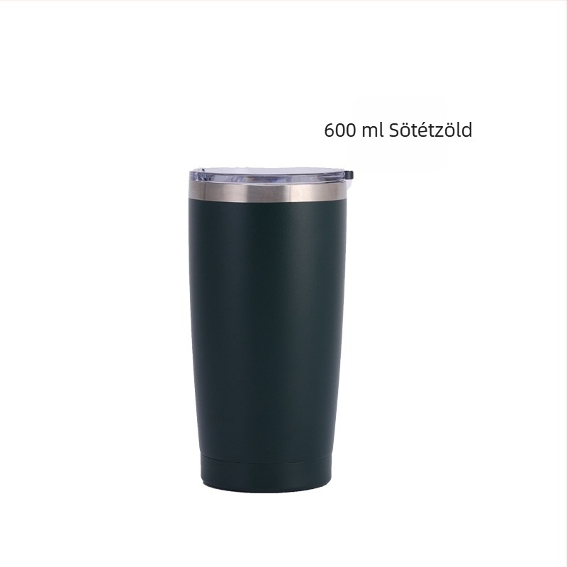 20oz szigetelt autó pohár – rozsdamentes acél belső 304, külső 201, spray bevonattal