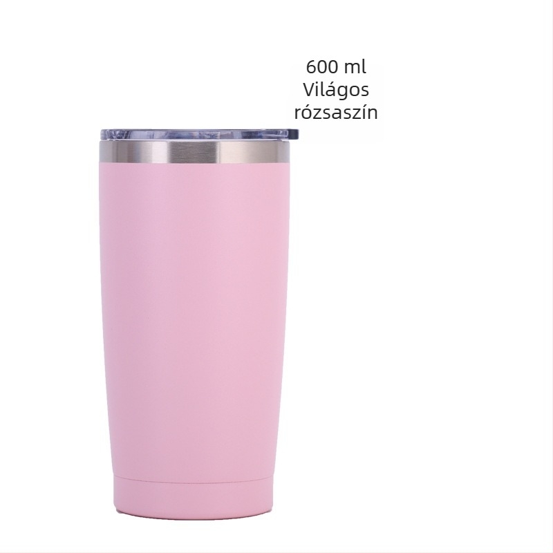 20oz szigetelt autó pohár – rozsdamentes acél belső 304, külső 201, spray bevonattal