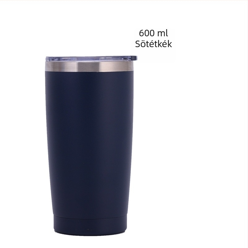 20oz szigetelt autó pohár – rozsdamentes acél belső 304, külső 201, spray bevonattal