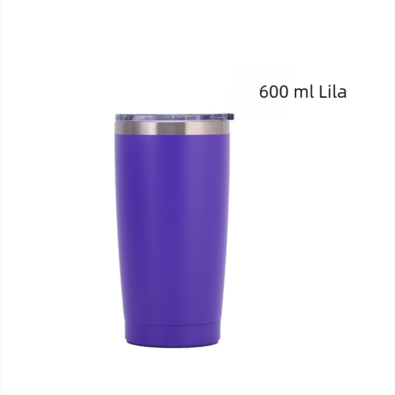 20oz szigetelt autó pohár – rozsdamentes acél belső 304, külső 201, spray bevonattal