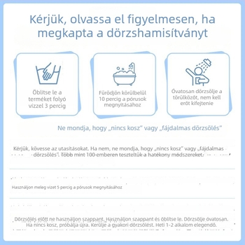 Ujj-típusú peeling törölköző, kör alakú formájú fürdőhöz, férfiak és nők számára, fájdalommentes, erőteljes szennyeződés eltávolítás, eltávolítja a halott bőrt