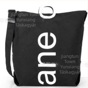 Crossbody vászontáska prémium érzetű, nagy kapacitású, mindennapi női nylon béléssel