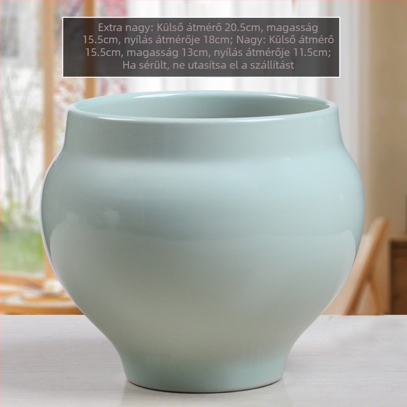 Nordic stílusú minimalist kerámia virágcserép otthoni dekorációhoz, álló kivitel
