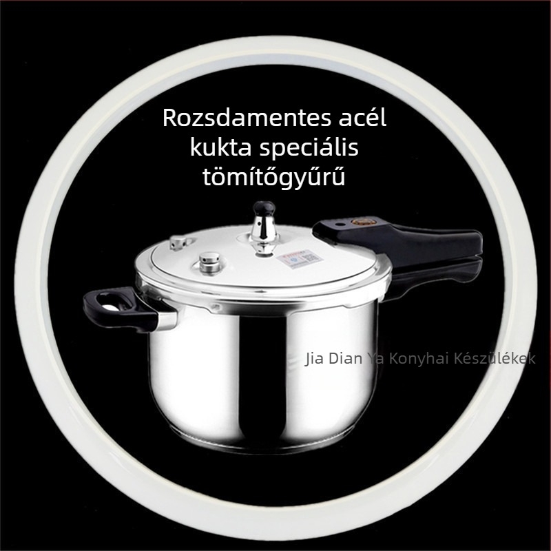 Szilikon tömítőgyűrű nyomásos edényhez, univerzális méretek 18/20/22/24/26