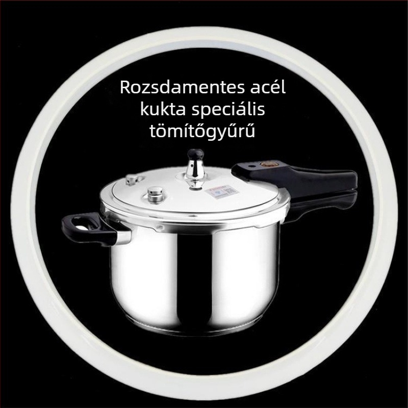 Szilikon tömítőgyűrű nyomásos edényhez, univerzális méretek 18/20/22/24/26