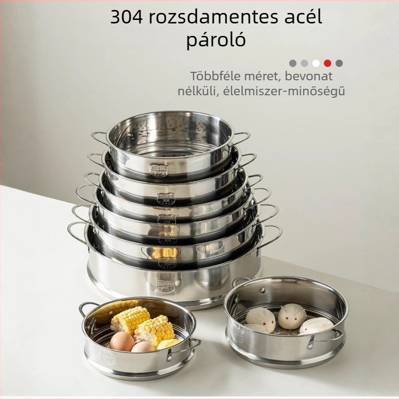 304 rozsdamentes acél gőzölő rács és gőzölő kosár, kis gőzölő hálók rizsfőzőhöz és dim sumhoz