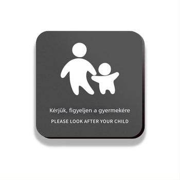 Akril tűzvédelmi jelzőkészlet öntapadós hátlappal – hydrant és tűzoltó jelzőkkel