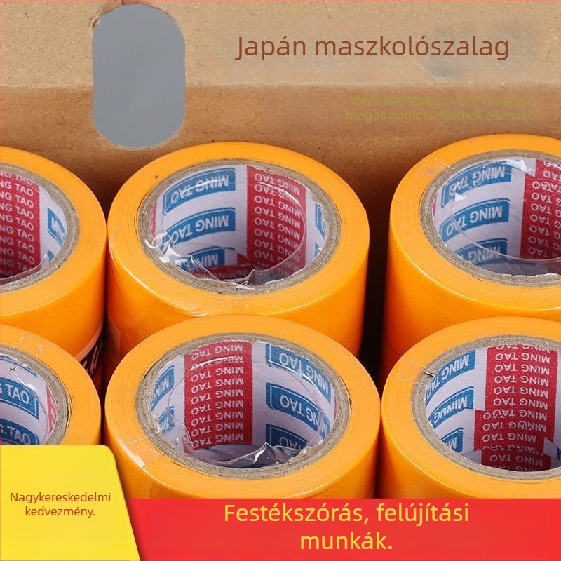 Washi maszkoló szalag sprayfestéshez és csempék díszítéséhez, erős tapadás, ragadék nélkül, 15 m hosszú, PE alapú.