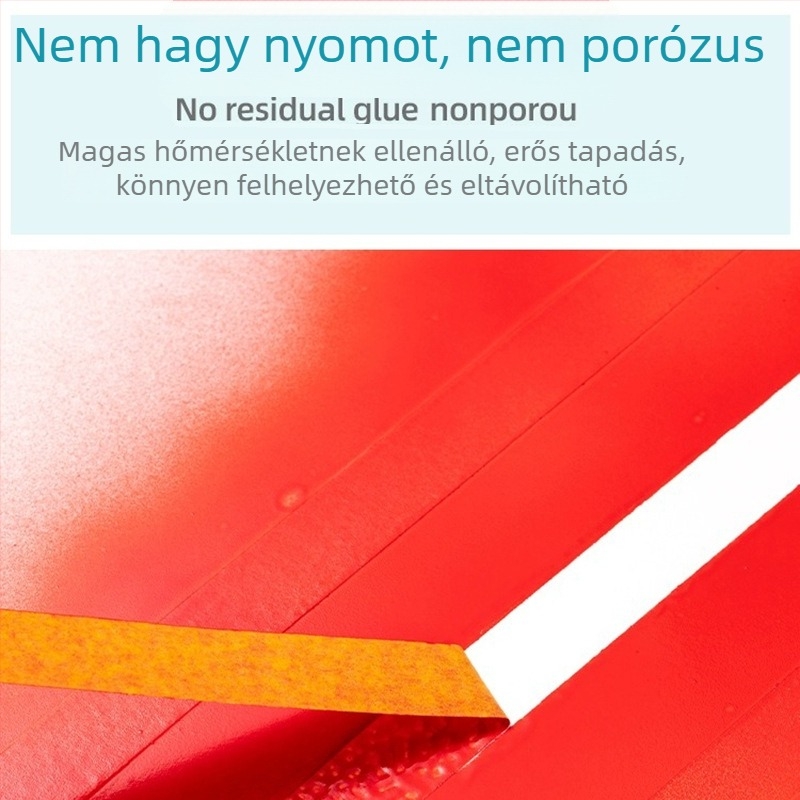 Magas tapadó maszkpapír és papírragasztó szalag japán papíralapú, bútorok festéséhez és maszkoláshoz csempék fugázásához; könnyen szakadható