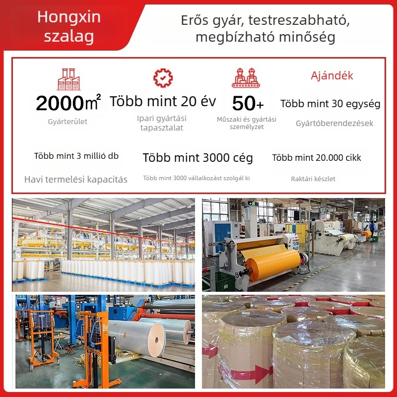 Sárga japán papírból készült maszkoló ragasztószalag, magas tapadással spray festéshez, 50 m