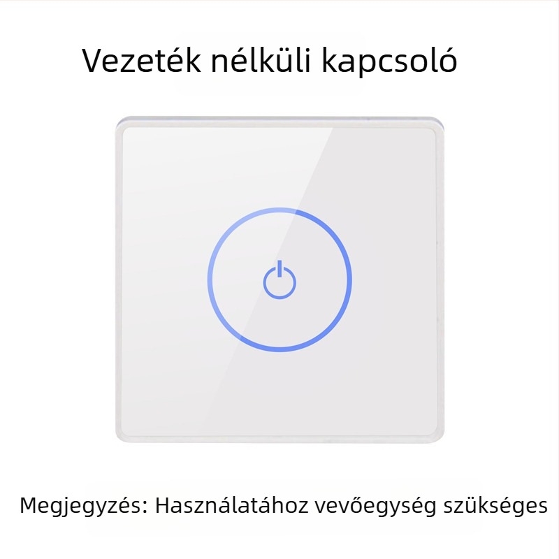 12/24V vezeték nélküli hozzáférés-ellenőrző panel edzett üvegből, automata ajtókhoz, érintéses kilépő gomb panel