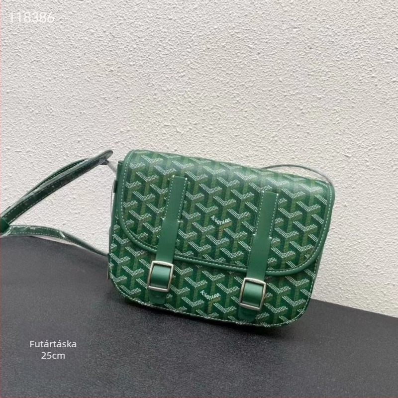 Goya dogtooth saddle táska mintával, crossbody, uniszex, mindennapi, minimalist