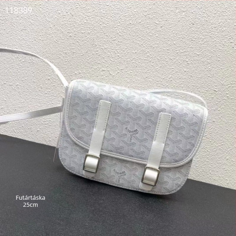 Goya dogtooth saddle táska mintával, crossbody, uniszex, mindennapi, minimalist