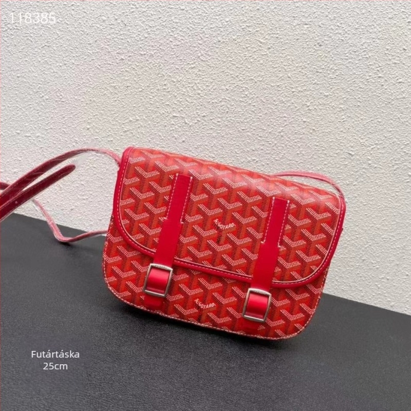 Goya dogtooth saddle táska mintával, crossbody, uniszex, mindennapi, minimalist