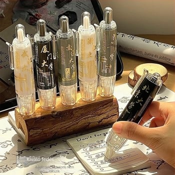 CHENQI STATIONERY 3898 Nyomógombos helyesítő szalag, nagy kapacitású, cserélhető maggal, diákok számára