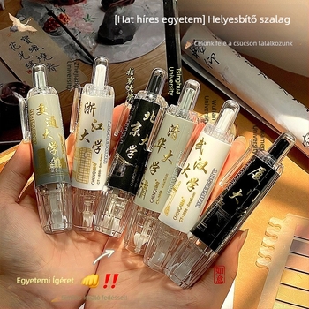 CHENQI STATIONERY 3898 Nyomógombos helyesítő szalag, nagy kapacitású, cserélhető maggal, diákok számára
