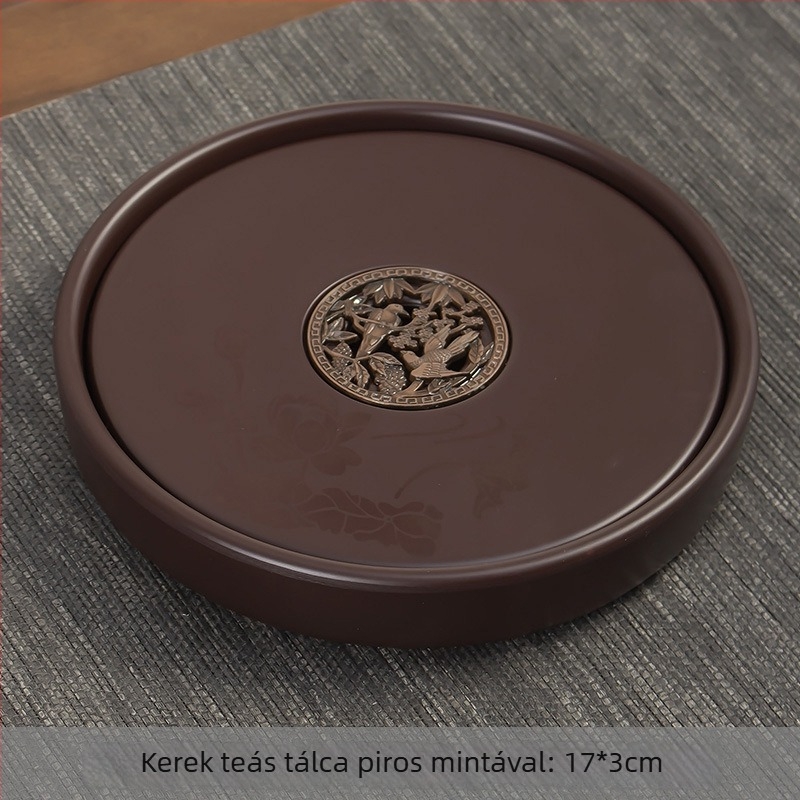 Bakelit teáskanna állvány száraz leöntés alap, teás csésze alátét és nedvszívó párna – tea set kiegészítők