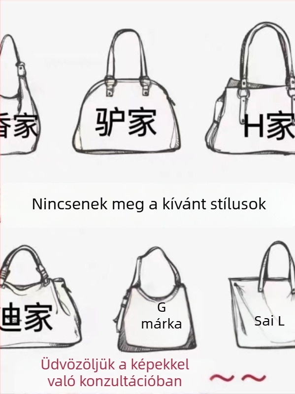 Monogramos váll- és keresztpántos táska, Boston párnás stílus, kis méret, valódi bőr