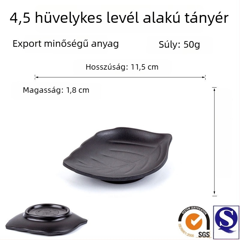 Chiliszósz tál, műanyag snack tál, melaminból készült hotel-stílusú étkészlet forró fazékhoz