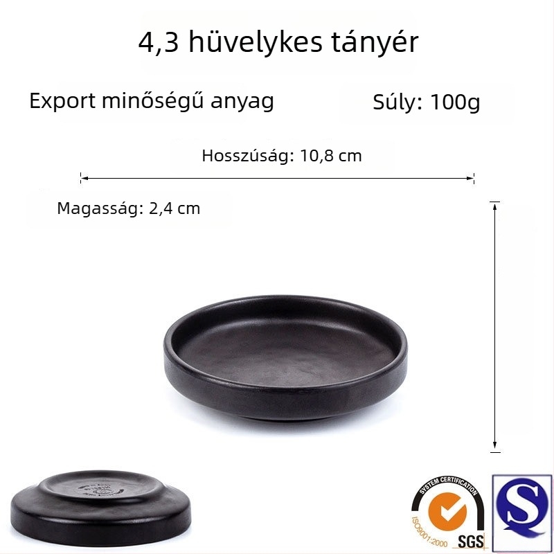 Chiliszósz tál, műanyag snack tál, melaminból készült hotel-stílusú étkészlet forró fazékhoz