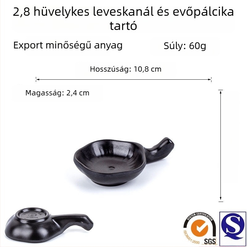 Chiliszósz tál, műanyag snack tál, melaminból készült hotel-stílusú étkészlet forró fazékhoz